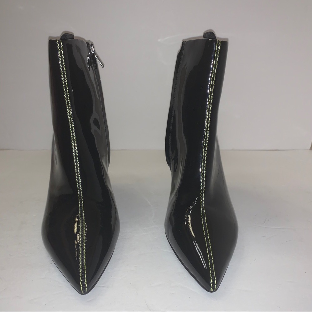 Ash ANGEL Black Patent Leather Ankle Boot NWOT B12/12 - Picture 4 of 15